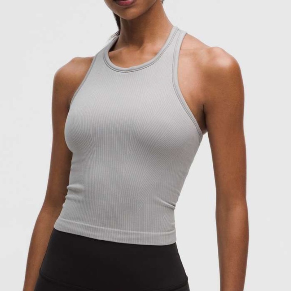 Lululemon Ebb to Street Cropped Racerback Light Support, B/C Cup